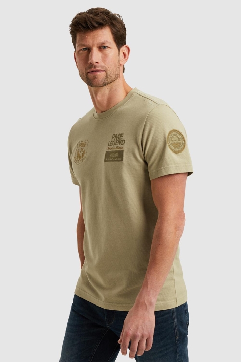 PME legend short sleeve r-neck flat waffel je